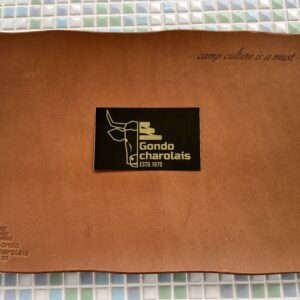 ゴンドーシャロレーロゴステッカー