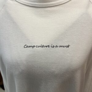 キャンプを文化に！ラグラン七分袖Tシャツ